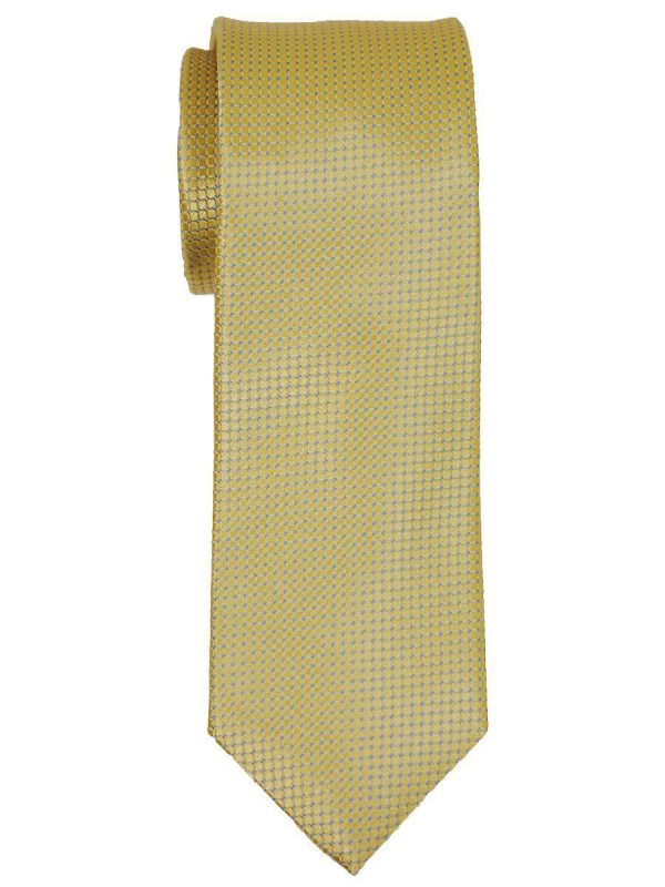 Heritage House 16019 100% Woven Silk Boy s Tie - Neat - Yellow Supply