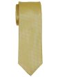 Heritage House 16019 100% Woven Silk Boy s Tie - Neat - Yellow Supply