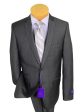 Tallia 20271 78% Polyester   22% Rayon Boy s 2-Piece Suit-Skinny Fit- Stripe - Gray, Lined Online Hot Sale