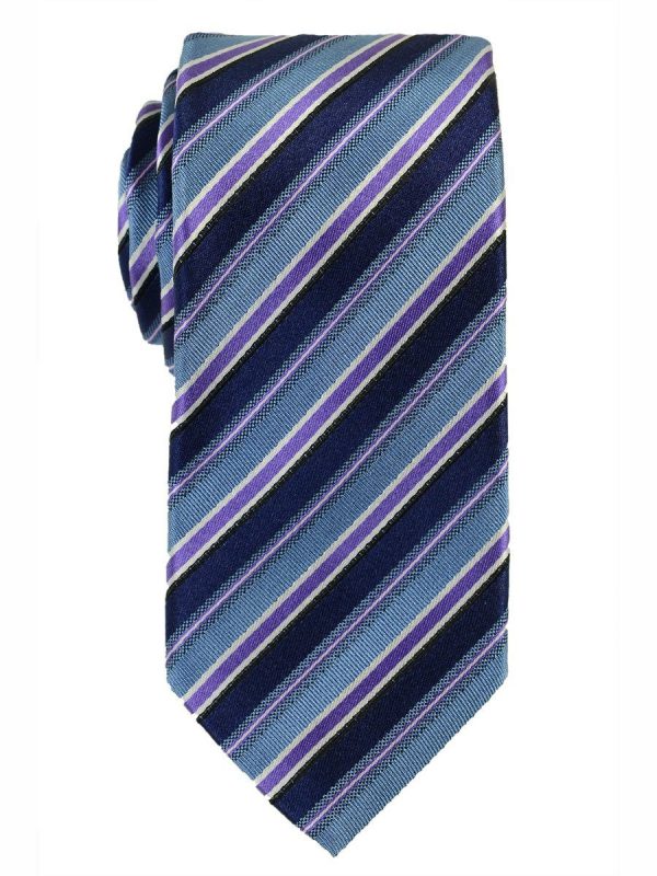 Boy s Tie 18157 Navy Blue Purple Discount