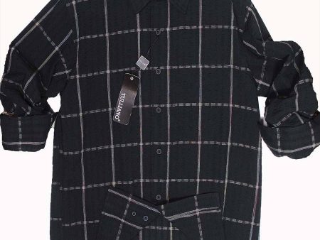 Boy s Sport Shirt 15008 Black For Discount