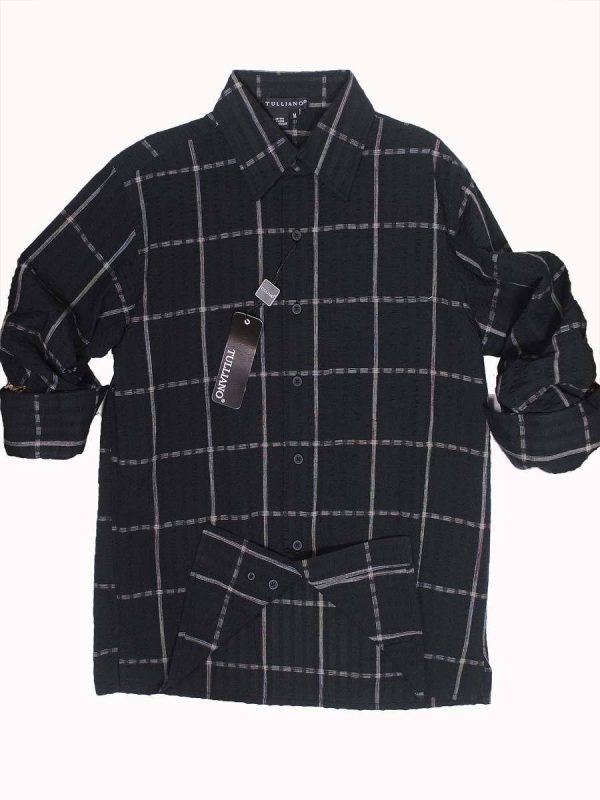 Boy s Sport Shirt 15008 Black For Discount