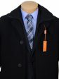 Tallia 17927 Boy s Outerwear - Melton Overcoat - Black Online Hot Sale