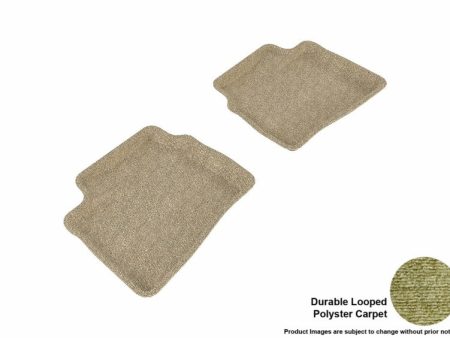 3D MAXpider 07-10 Hyundai Elantra (Sedan) Classic 2nd Row Floormat - Tan Supply