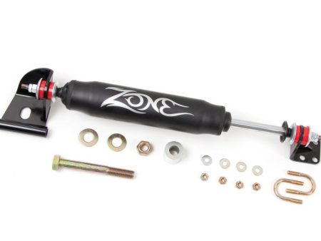 Zone Offroad 04-08 Ford F-150 Single Steering Stabilizer - Black For Discount