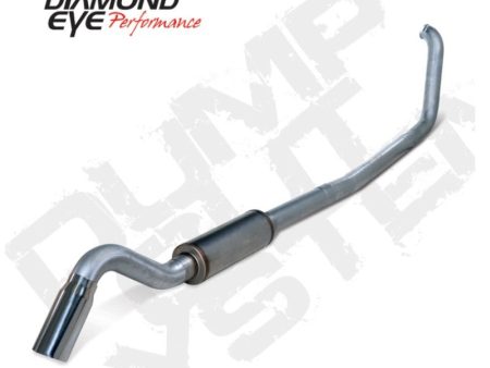 Diamond Eye KIT 4in TB SGL SS: TURN DOWN 00-03 FORD 7.3L F250 F350 Cheap