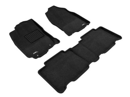 3D Maxpider 13-18 Toyota Rav4 Elegant 1st 2nd Row - Floor Mat Set (Black) Online now